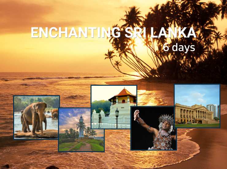 Enchanting Sri Lanka – 6 Days Tour Itinerary
