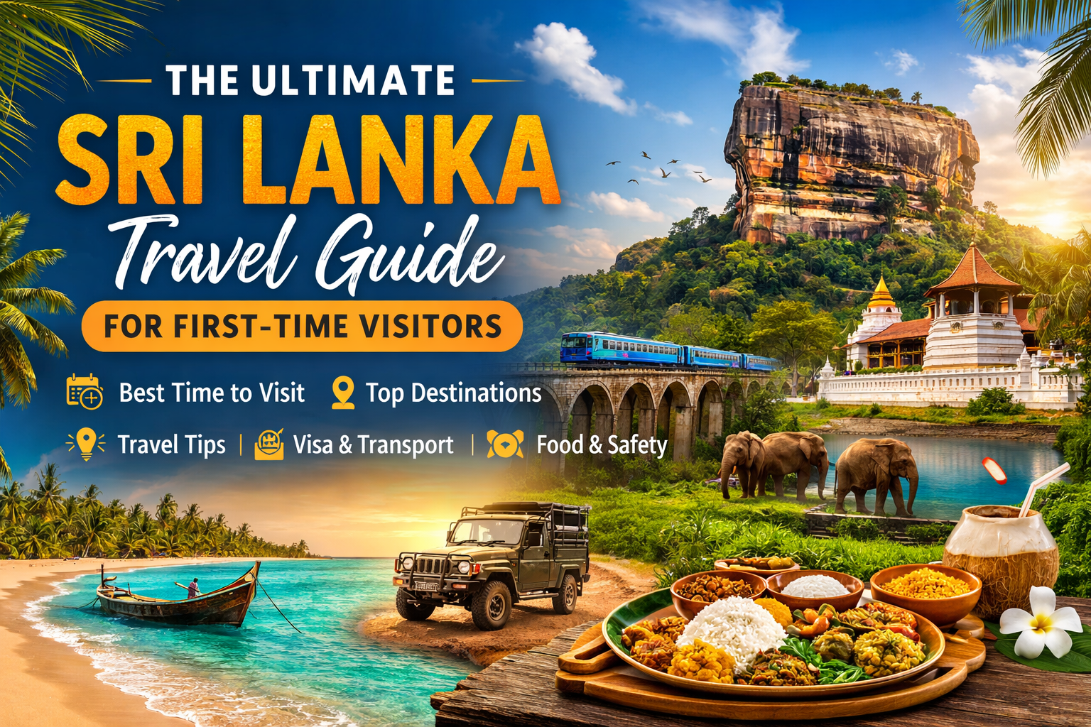 Top 10 Must-Visit Places in Sri Lanka for an Unforgettable Vacation